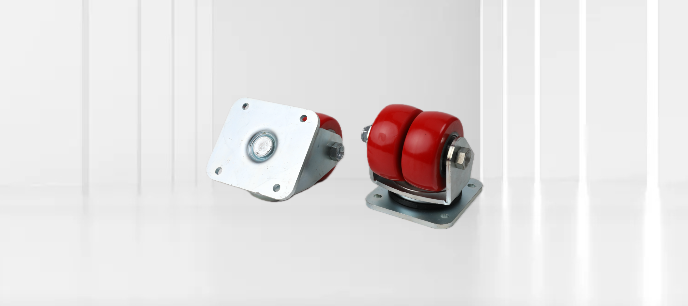 AGV Caster Wheels as Part of the Chassis Mechanical System
