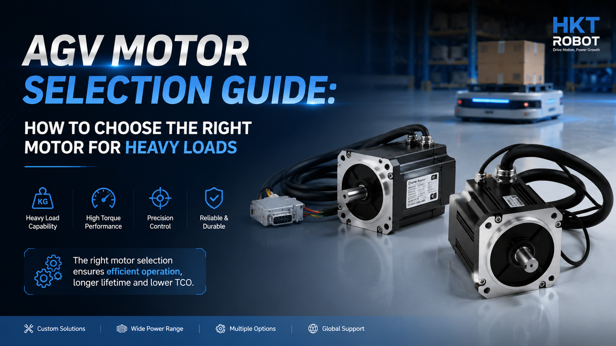 AGV Motor Selection Guide: How To Choose The Right Motor For Heavy Loads