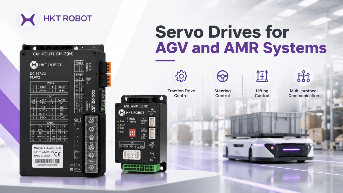 Servo Drives for AGV and AMR Systems: Applications and Configurations