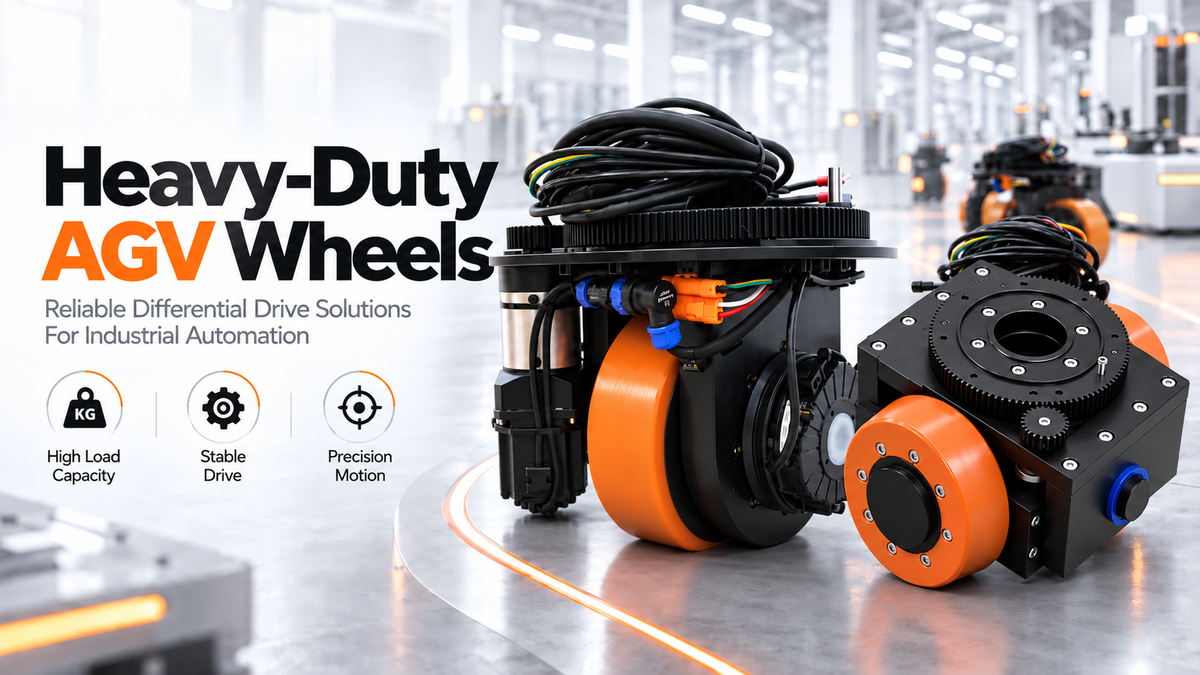 Heavy-Duty AGV Wheels for High-Load Material Handling