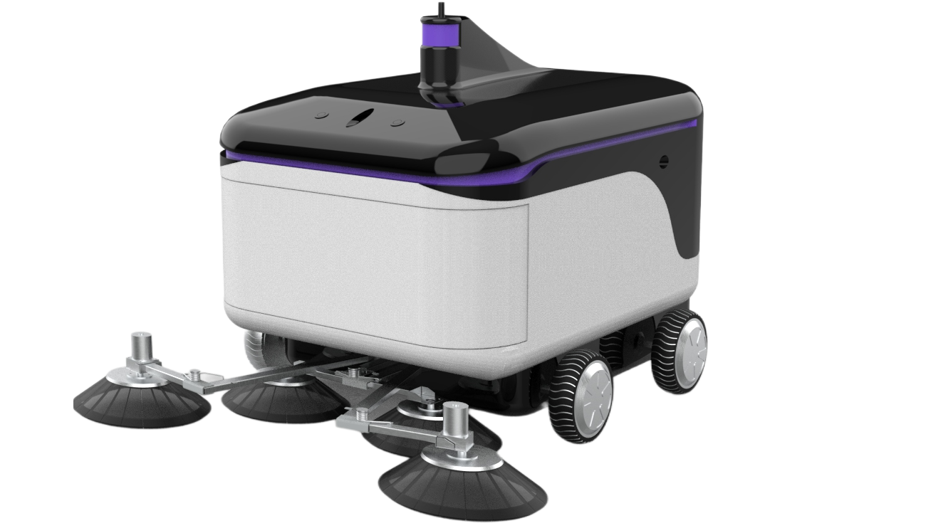 AGV Cleaning Machines with Precision Control and Low Noise Design