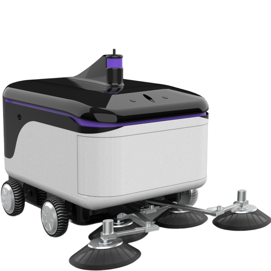 AGV Cleaning Machines with Precision Control and Low Noise Design