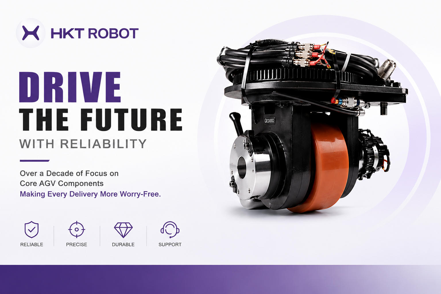 Common AGV Drive Wheel Configurations: Enhancing Mobility for Different Applications