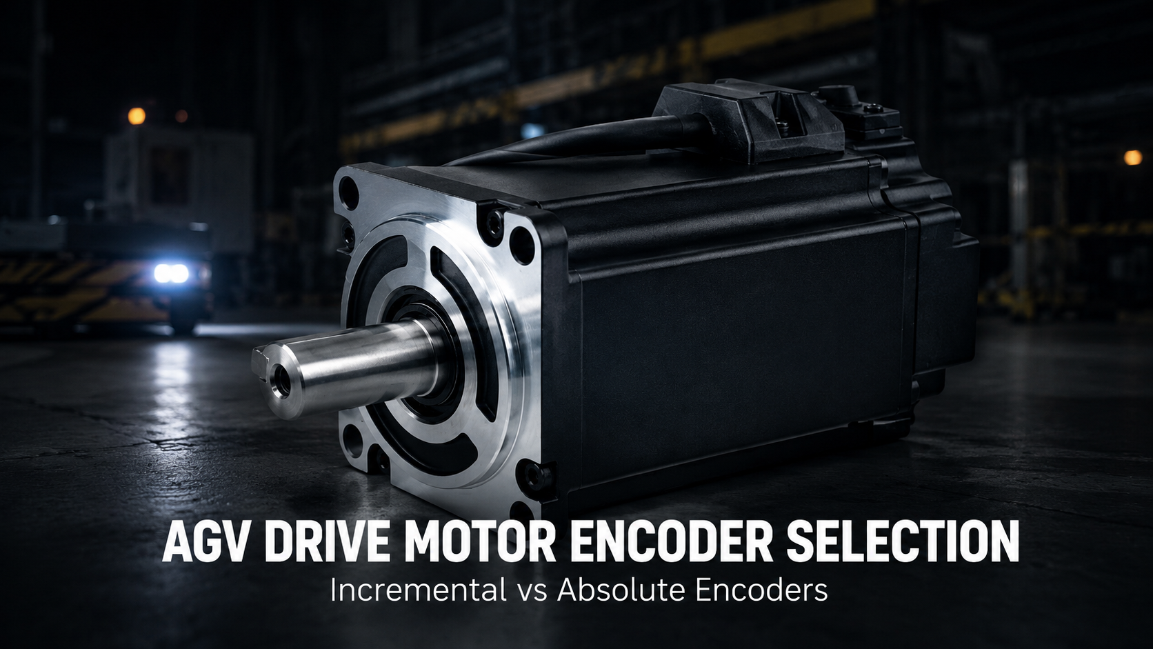 AGV Drive Motor Encoder Selection: Incremental vs Absolute Encoders