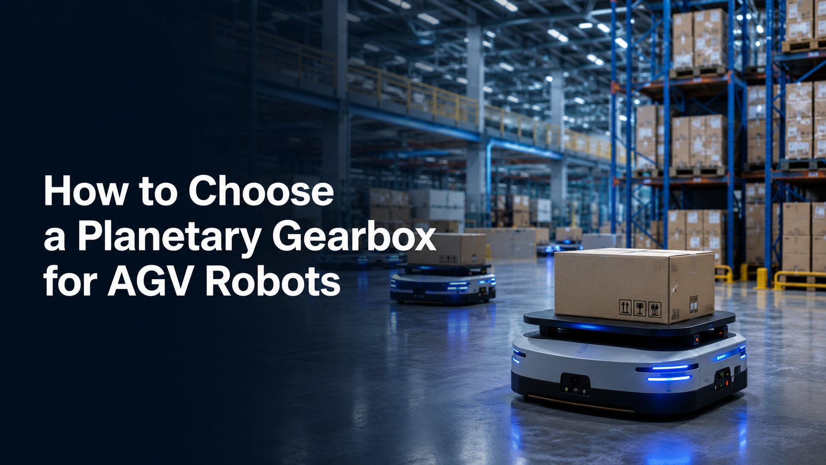 Why the Planetary Gearbox Is the Backbone of Every AGV Drivetrain