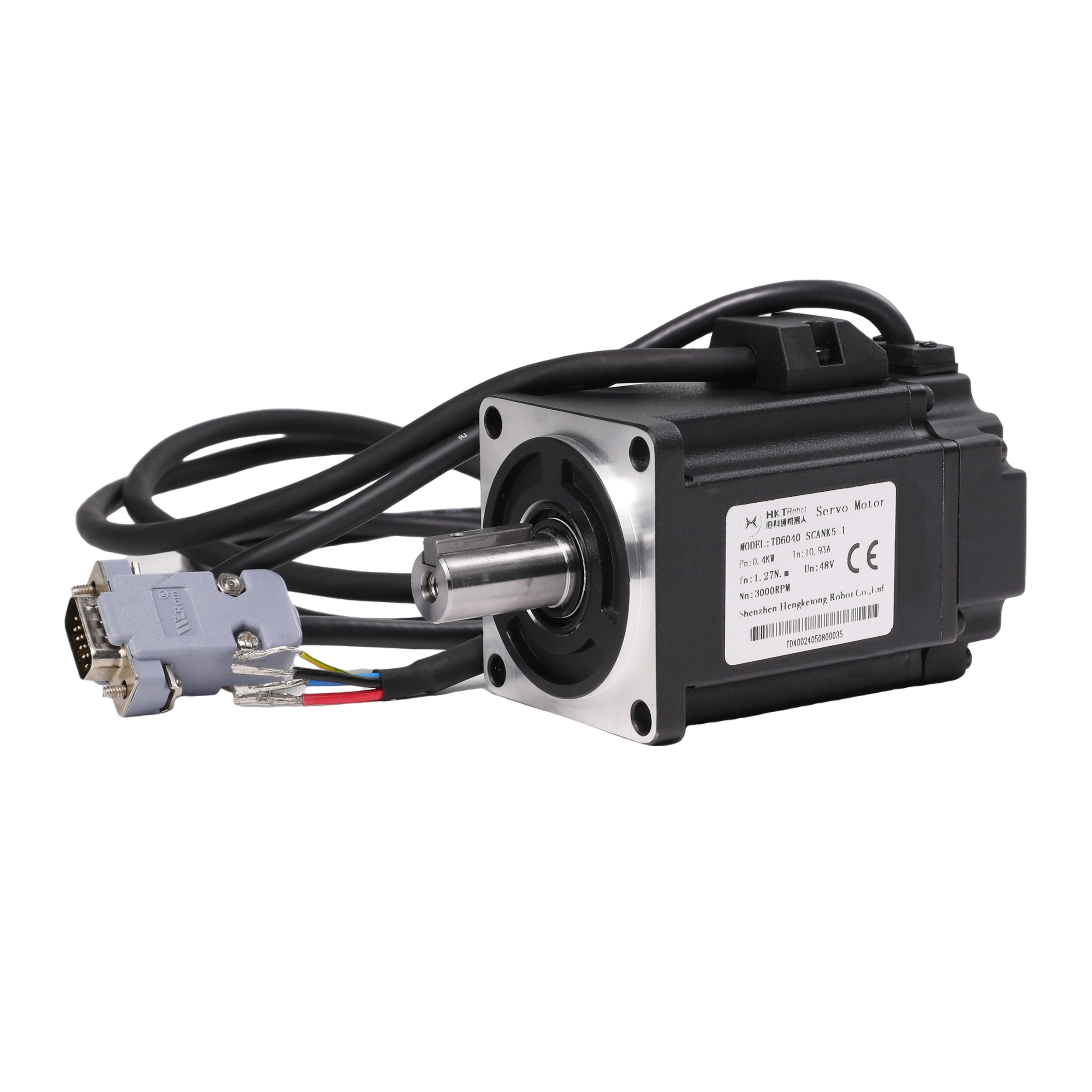 11A 400W AGV Servo Motor for Logistics Warehousing Automation Industry