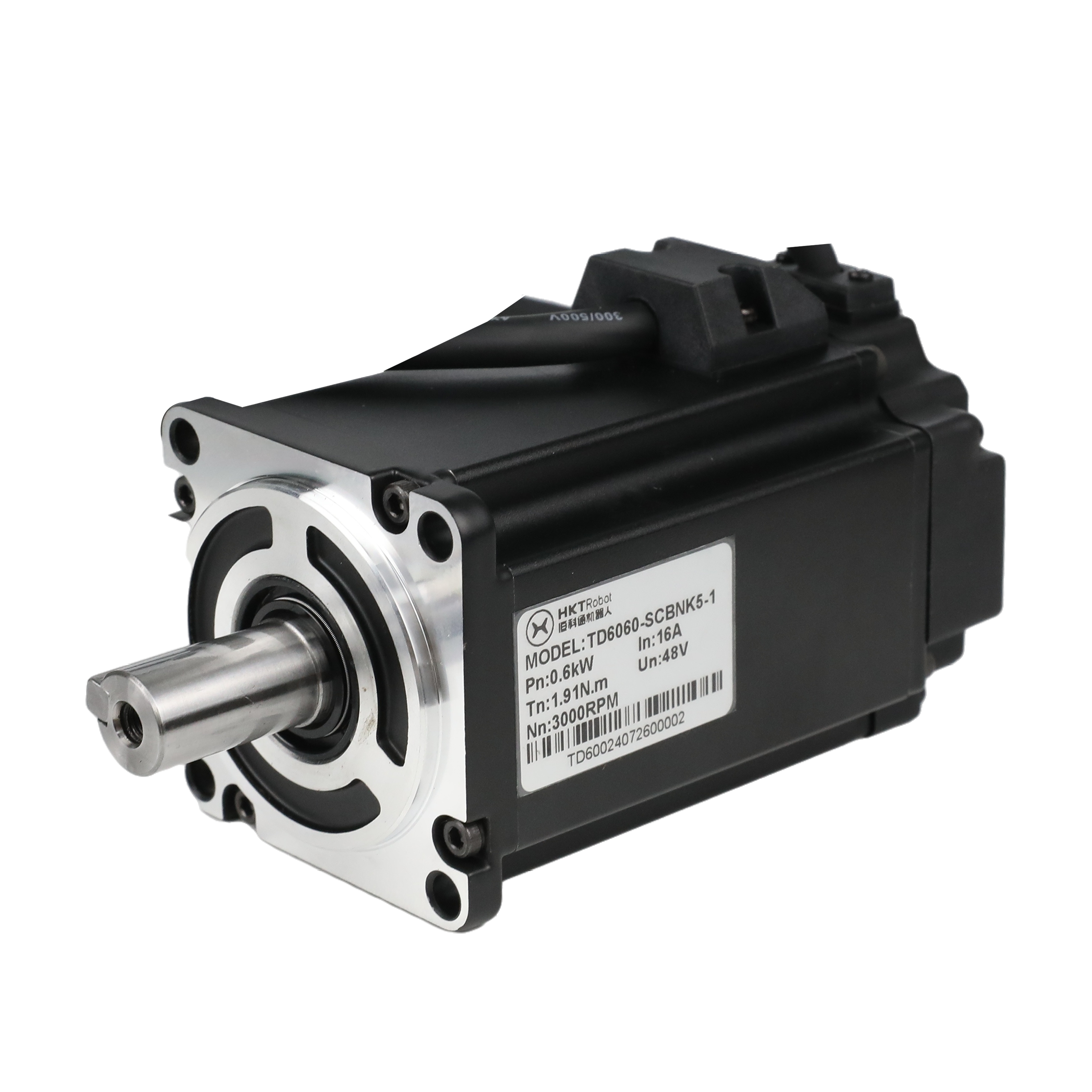 600W 3000rpm High Speed Servo Motor from Factory for AGV/AMR