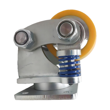 AGV Shock Absorbing Dual Wheel Caster for Manufacturing & Warehousing