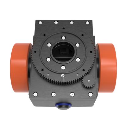 FourWay Integrated Differential AGV Motor Wheel for 750W Motors Load 1500kg